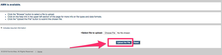 Upload BPO zip file